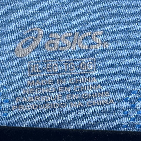 Asics Men’s Singlet XL Blue Lightweight Running Tank - Picture 3 of 5